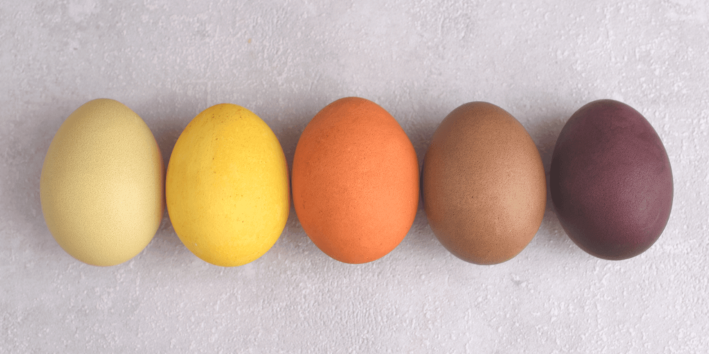 Natural Easter Eggs