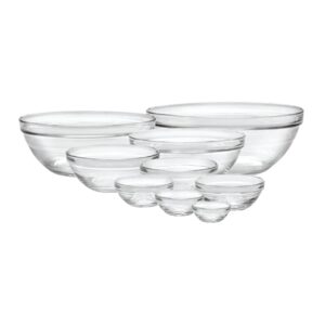 Duralex 9-Piece Mixing Bowl Set