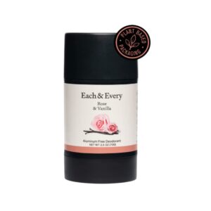Each & Every Rose Vanilla Deodorant
